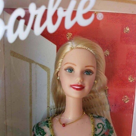 Barbie Doll Holiday Joy 2003 Barbie Special Edition Christmas Fashion Doll NEW - Picture 3 of 9